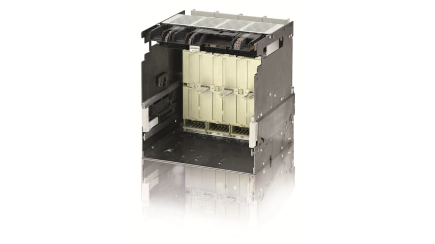 Interruttore automatico ABB SACE Emax2, modello e2.2, 2500 A, 4 poli, con terminali orizzontali posteriori.