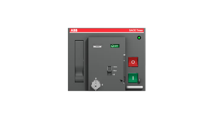 Operatore motore ABB per MCCB, codice 1SDA104885R1, per tensioni 220...250V AC/DC, montaggio semplice e sicuro.