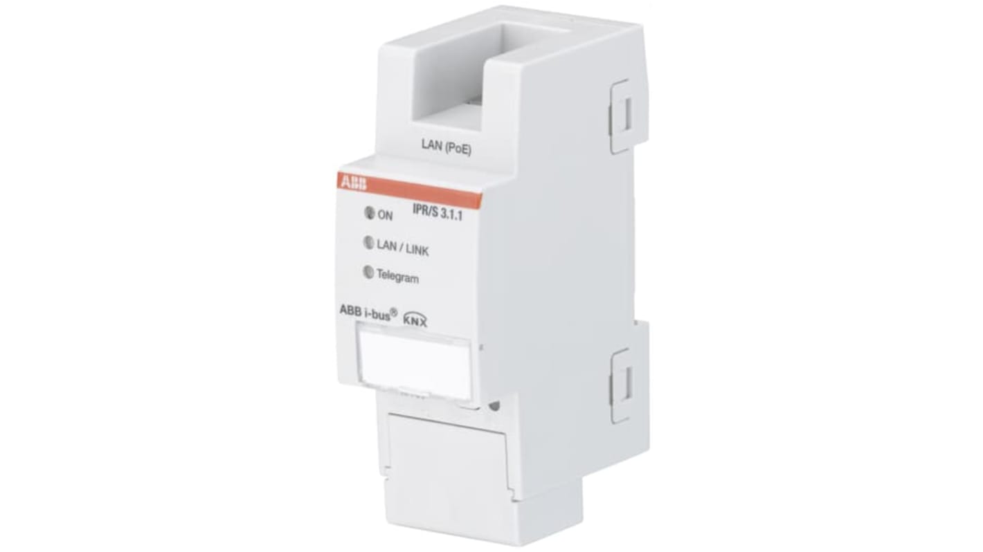 Modulo di interfaccia ABB 2CDG110175R0011 per sistema bus KNX, router IP per scambio telegrammi KNX net/IP.