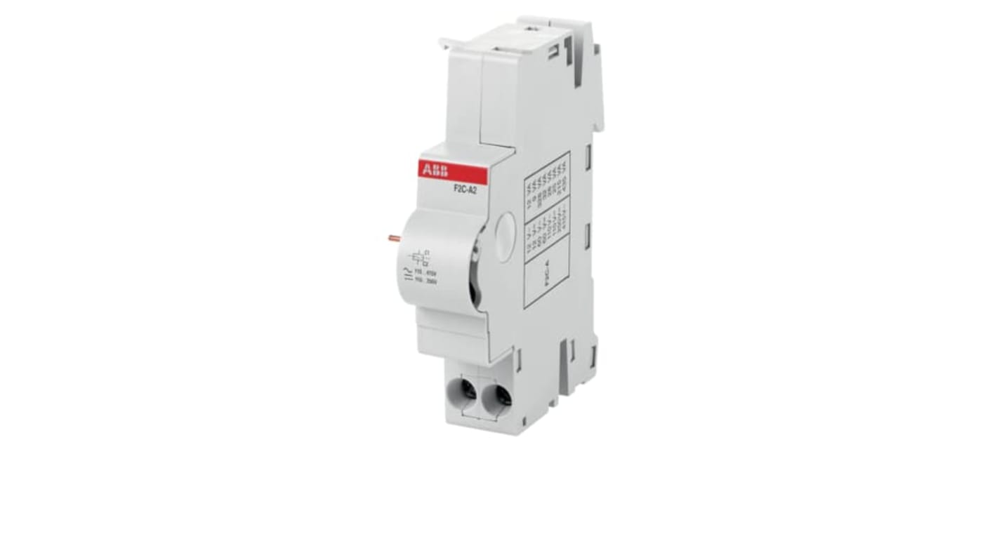 Innesco shunt ABB F2C-A1 per RCD, tensione di controllo 12 V, compatibile con RCCB F200 e RCBO DS201/DS202C.