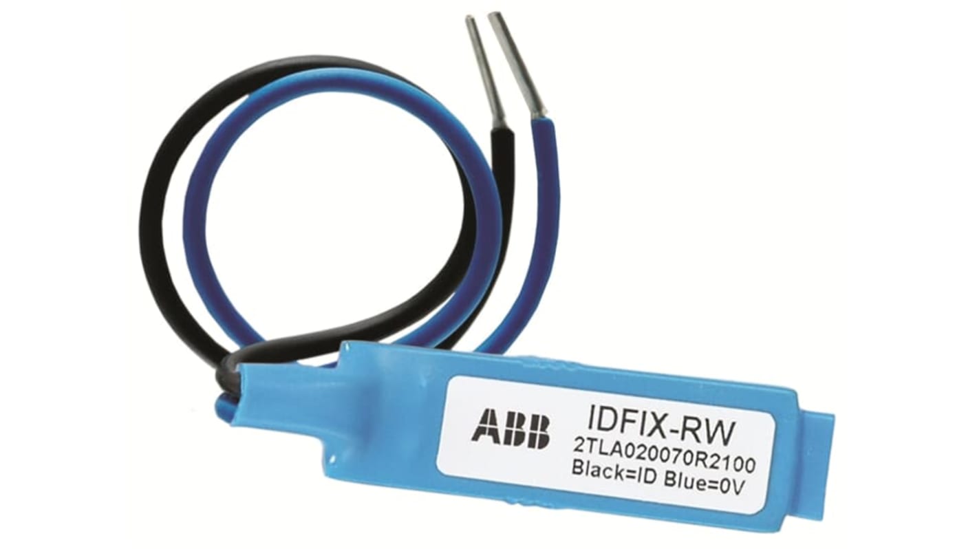 Controller di sicurezza ABB 2TLA020070R2100 IDFIX-RW, identificatore lettura/scrittura per Pluto, programmabile e diagnostico.