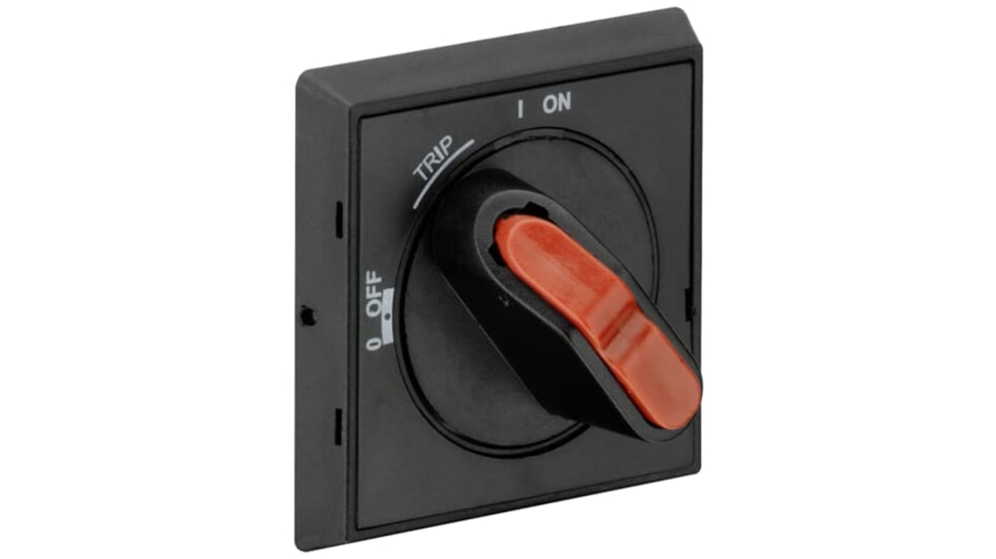 Manopola rotante ABB 1SAM201920R1011, grado di protezione IP64, compatibile con avviamento motore manuale, lunghezza 57.9 mm.