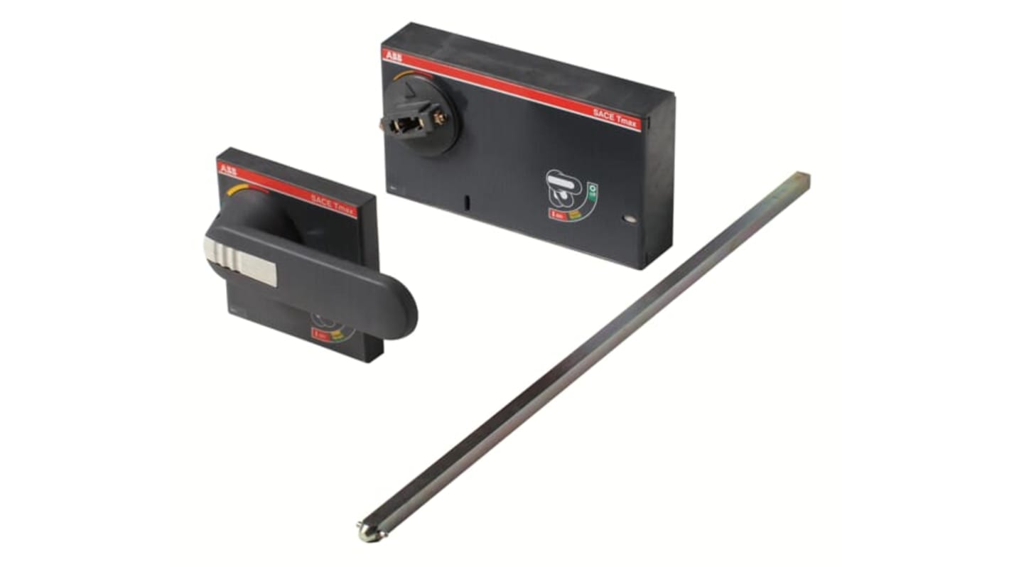 Maniglia bloccabile ABB per interruttore automatico, con meccanismo rotante e dispositivo di interblocco, compatibile con Tmax T.