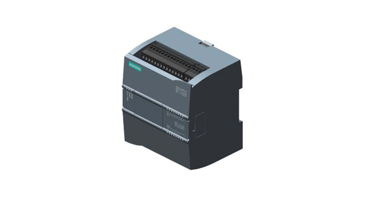Siemens 6AG1212-1HE40-4XB0, CPU PLC SIPLUS S7-1200, 10 ingressi digitali, 2 analogici, alimentazione 20-28 V c.c.