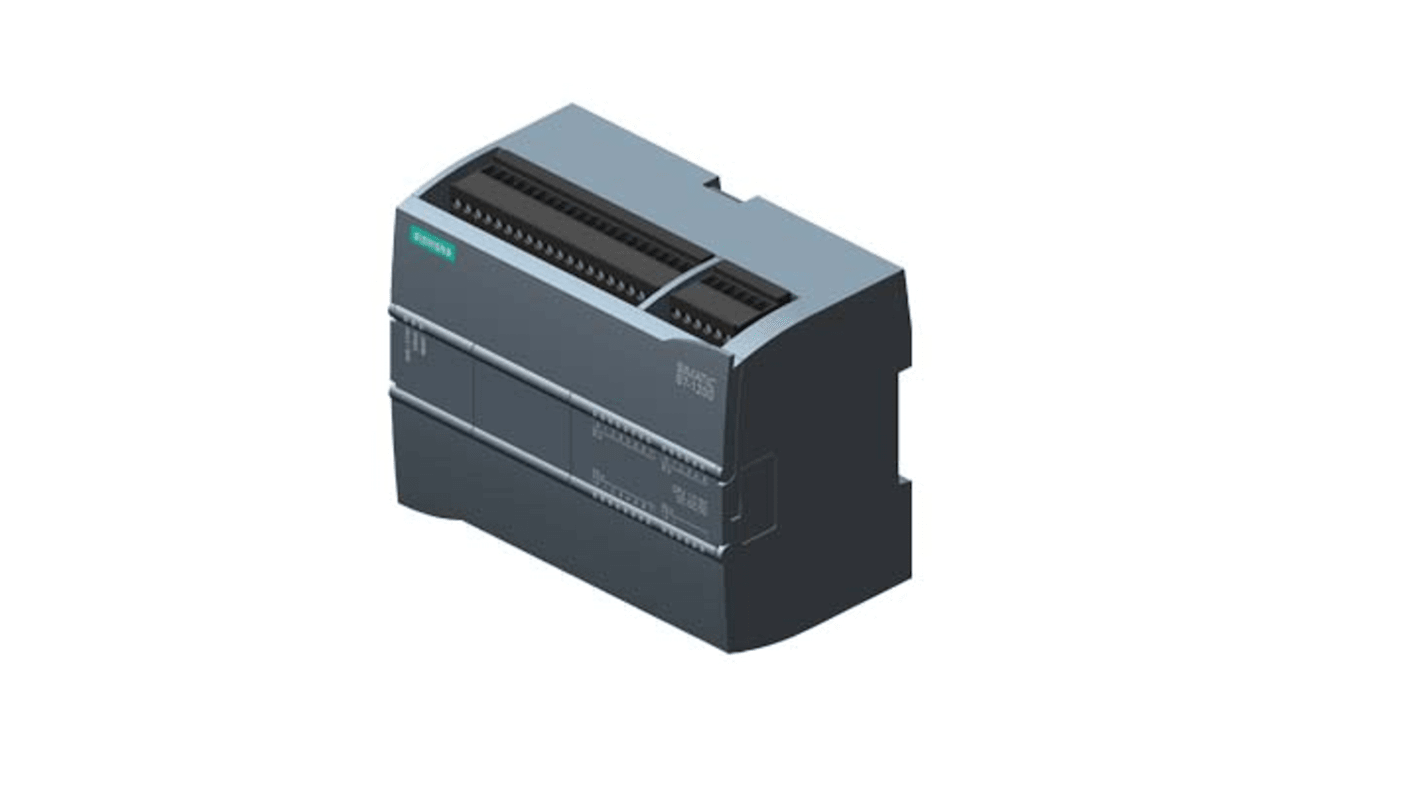 Siemens 6AG1215-1BG40-2XB0, CPU compatta S7-1200 con 16 ingressi digitali e 12 uscite a relè, alimentazione 230 V.