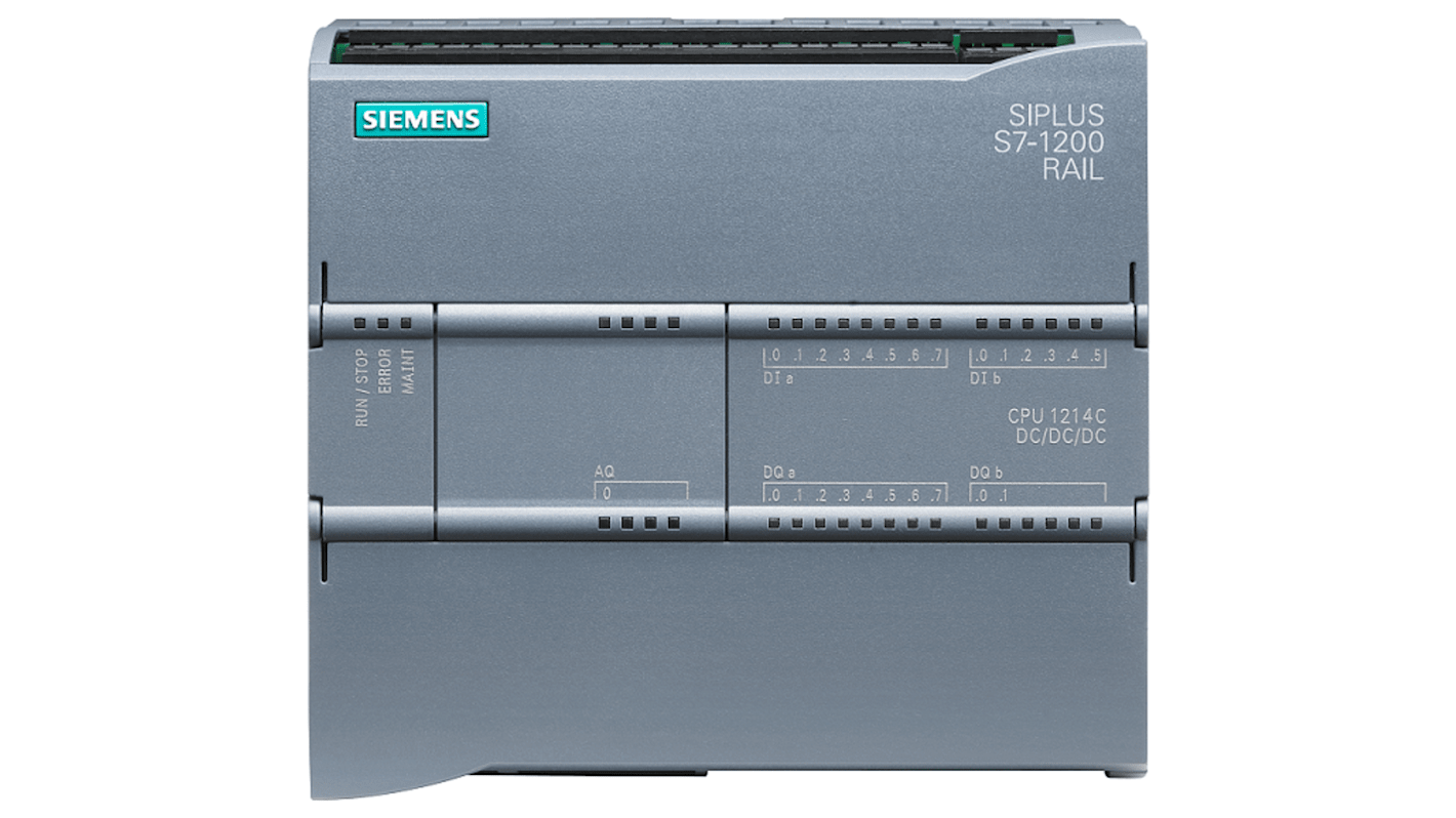Siemens 6AG2214-1AG40-1XB0, CPU PLC SIPLUS S7-1200, 10 ingressi digitali, 2 analogici, alimentazione 24 V c.c.