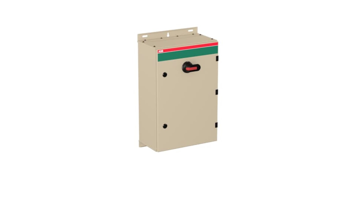 Sezionatore interruttore ABB 1SCA022340R0930, 3 poli, 200A, 1000V, montaggio a vite, grado di protezione IP65.