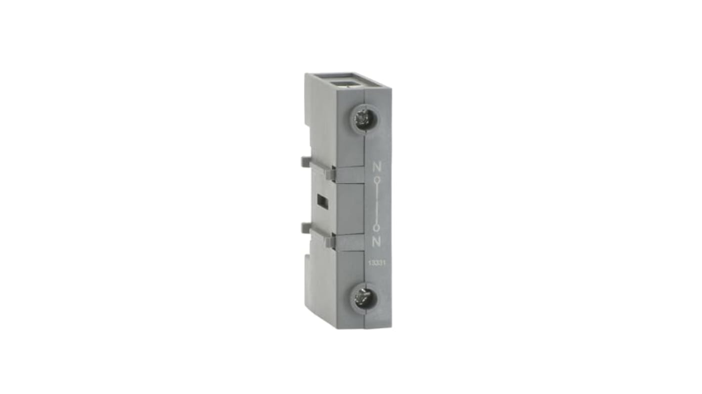 Interruttore ausiliario ABB 1SCA105444R1001 per sezionatori OT, corrente termica 80 A, larghezza 18 mm, compatibile con accessori neutri.