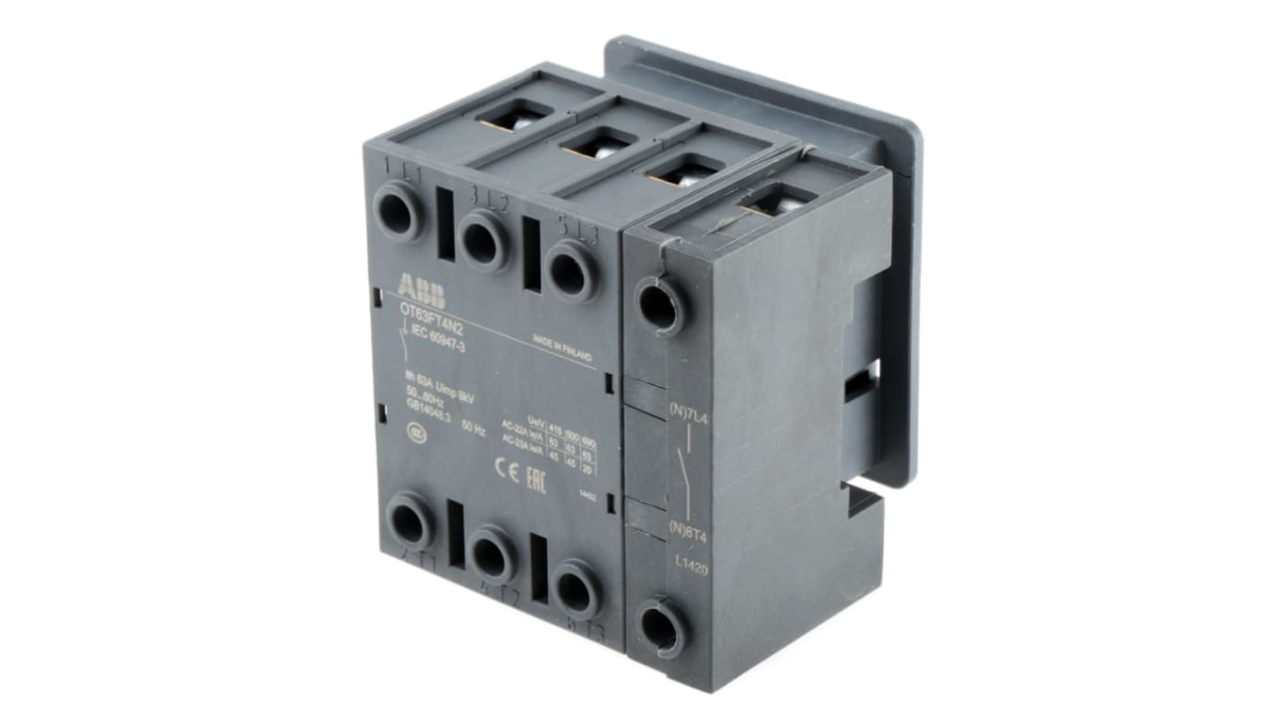 ABB 1SL0363A00 GEMINI-T6, elemento di connessione albero IP66 per scatole e quadri di controllo, dimensioni 40x60 mm.