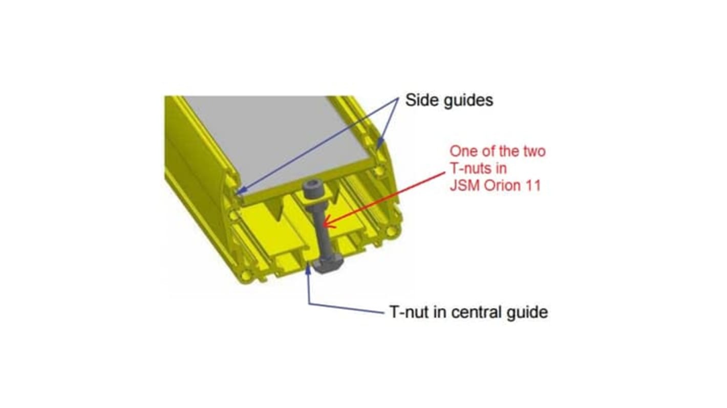 Barriera fotoelettrica ABB 2TLA022310R0900 JSM Orion11, kit di montaggio per sensori, peso 0,082 kg.