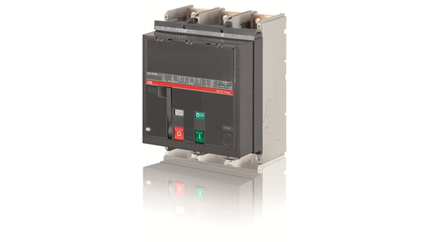 Interruttore magnetotermico ABB 1250A, 3 poli, montaggio fisso, tensione 690 V CA, 750 V CC, codice 1SDA062038R1.