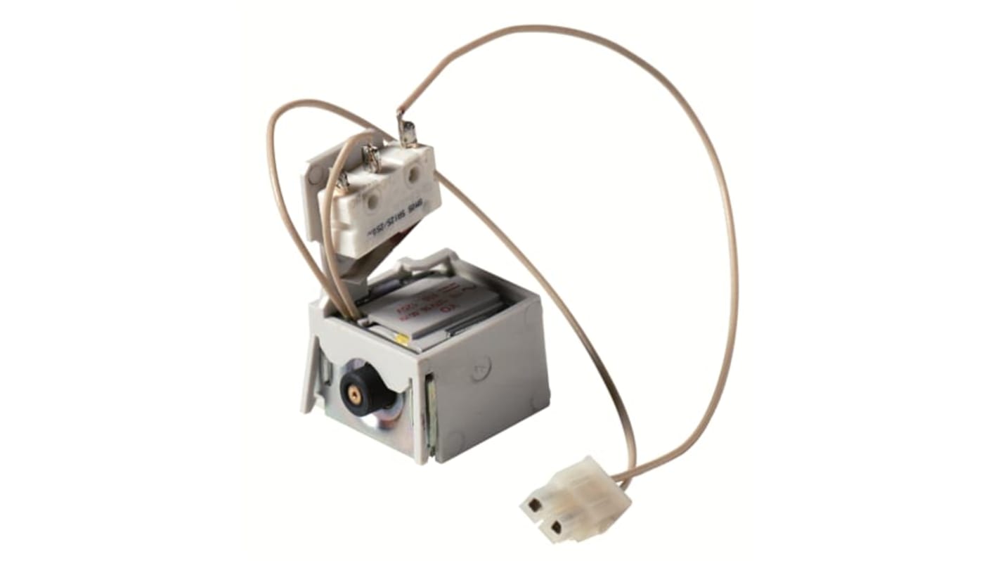 Indicatore di scatto ABB per Tmax T, tensione 110-130 V, con contatto ausiliario CO, compatibile con T7 e X1.