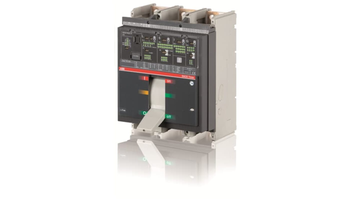 Interruttore magnetotermico ABB 800A, 3 poli, montaggio fisso, tensione d'esercizio 690 V CA, tipo PR232/P LSI.