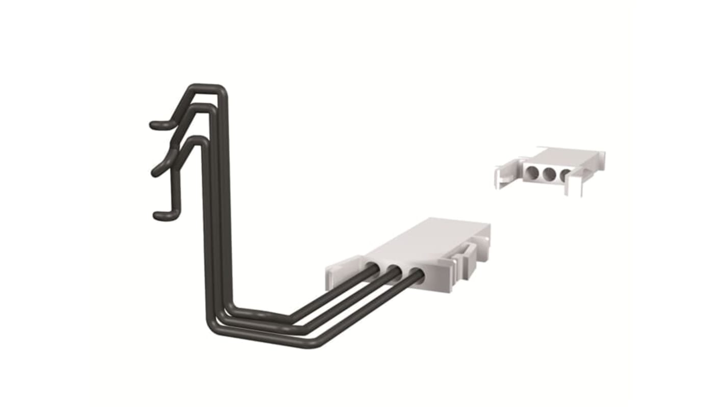 Connettore maschio ABB Tmax XT, codice 1SDA066415R1 SOR2-C XT2-4 W, a 3 pin per interruttore automatico retrattile.