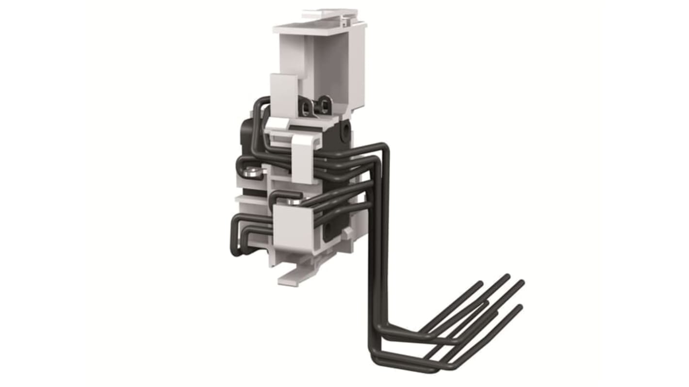 Modulo contatti ABB per interruttori XT2 e XT4, 2 contatti SPDT, tensione 400 V CA, per monitoraggio stato.