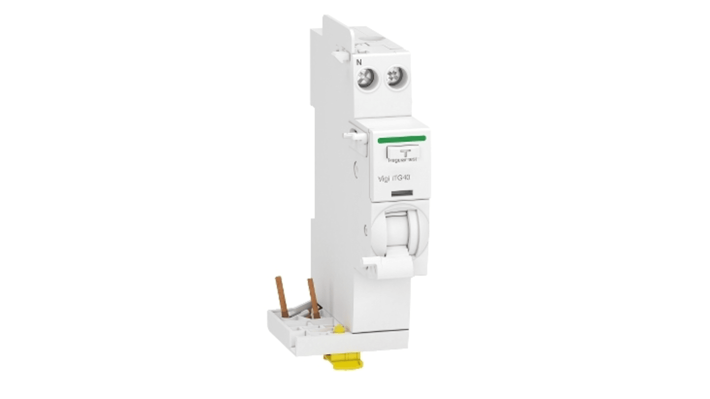 Interruttore automatico RCCB Schneider Electric, 1P+N, 40A, 300mA, montaggio su guida DIN, conforme a EN/IEC 61008-1.