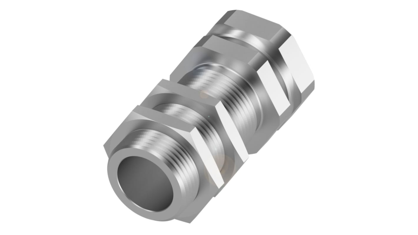 Staffa di montaggio BALLUFF BAM00FN per sensori M18, in ottone nichelato, dimensioni Ø 30 x 58 mm, lunghezza di fissaggio 50 mm, design robusto e facile installazione.