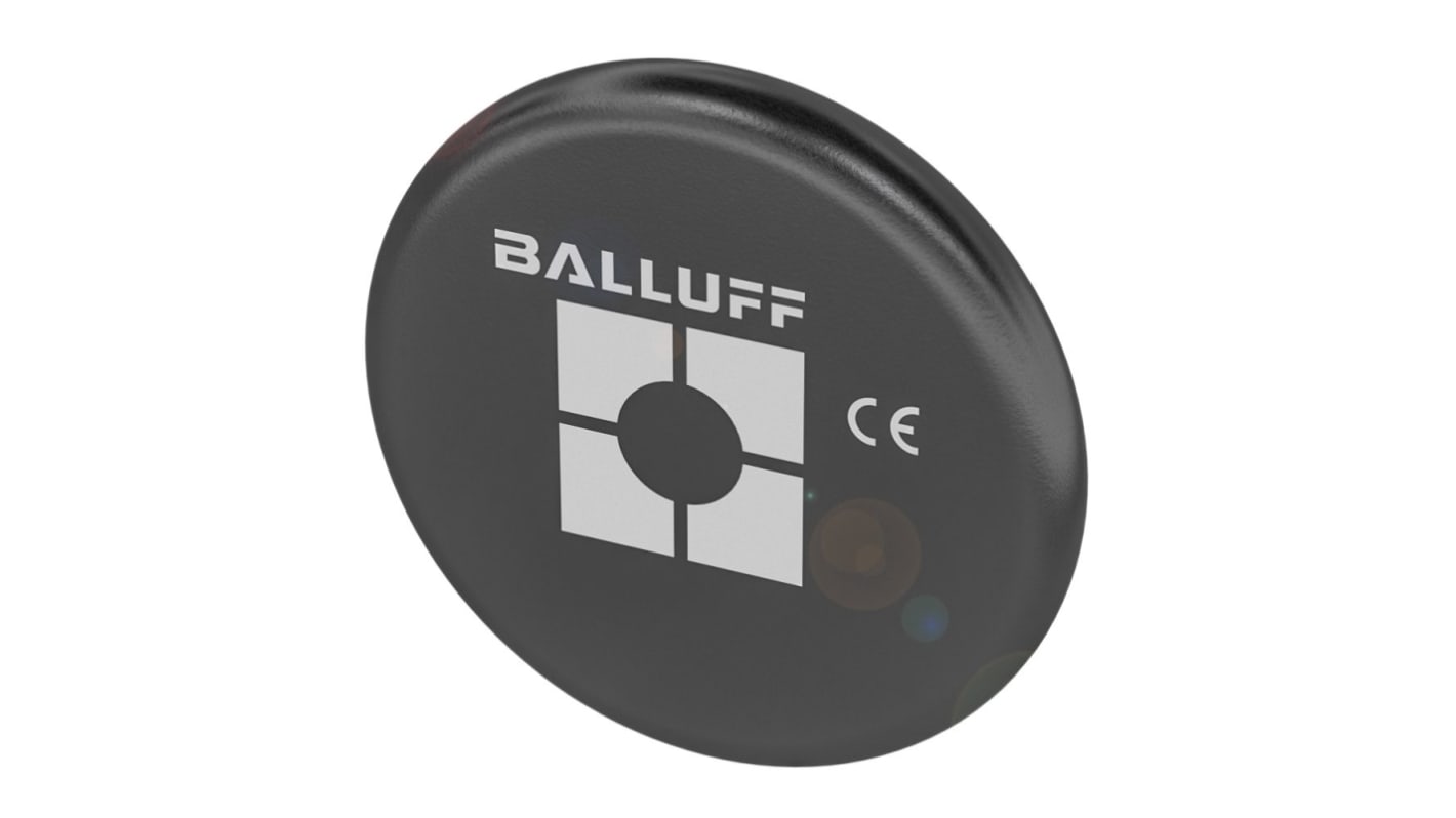 Etichette RFID BALLUFF BIS0044, Ø 20 x 2,8 mm, 13.56 MHz, progettate per applicazioni industriali in ambienti estremi.