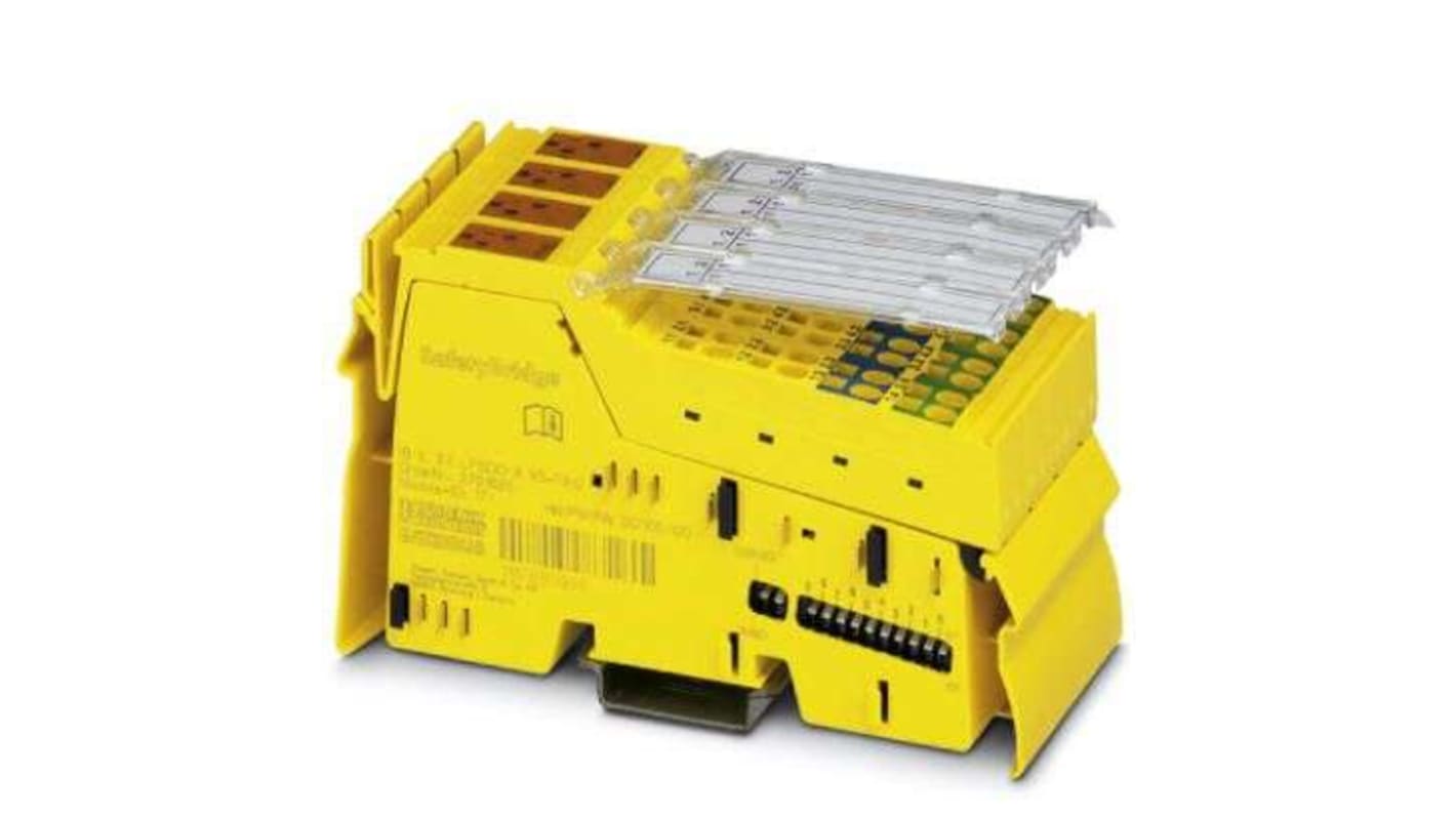 Controller di sicurezza Phoenix Contact 2701625 con 8 I/O e uscite, 7,5 V - Ideale per sistemi SafetyBridge, INTERBUS, EtherCAT - Grado di protezione IP20