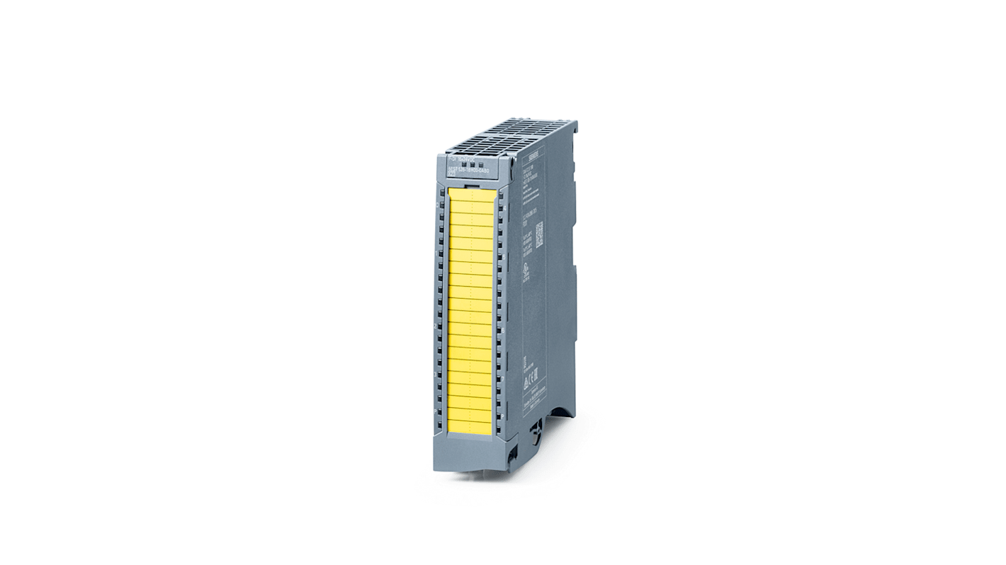Modulo ingresso digitale Siemens 6AG1526-1BH00-2AB0, 16 ingressi, alimentazione 24 V c.c., dimensioni 147 x 35 x 129 mm.