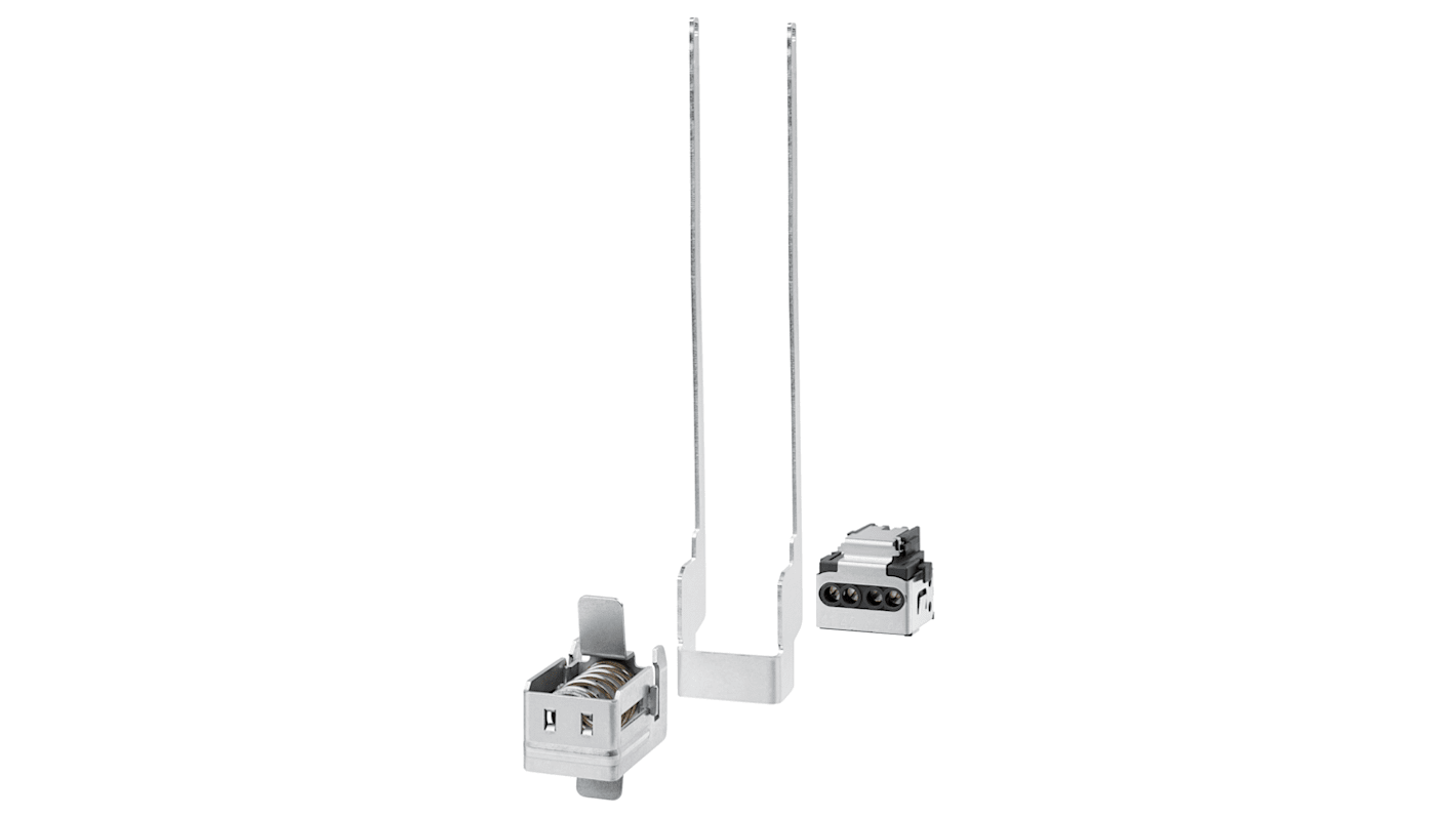 Siemens 6ES7590-5CA00-0AA0, elemento di schermatura per SIMATIC S7-1500 ET 200, dimensioni 126 x 181 x 34 mm, corrente 600 mA.