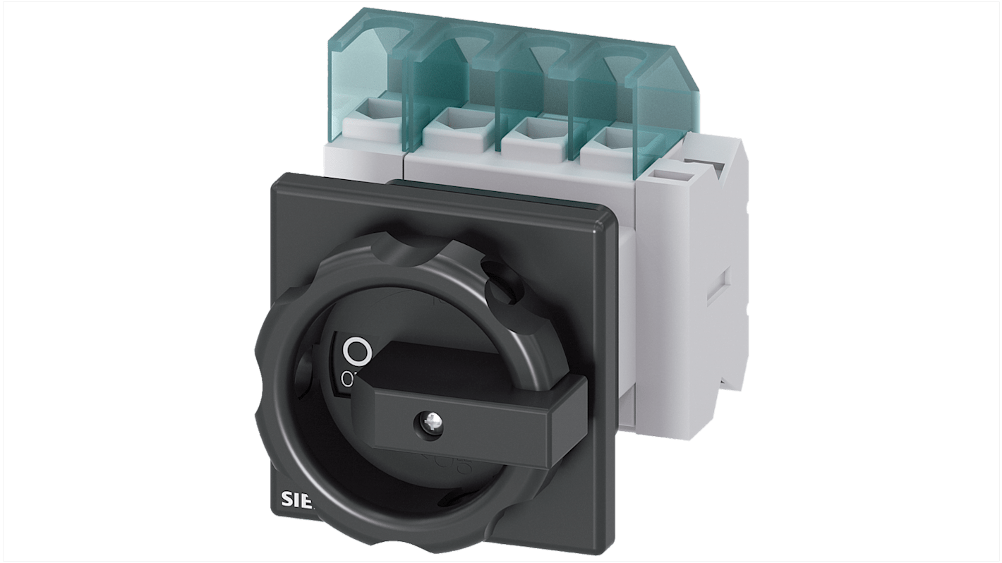 Sezionatore interruttore Siemens 3LD2154-2EP51, 4 poli, 25 A, IP65, temperatura -25 a 55 °C, serie SENTRON.