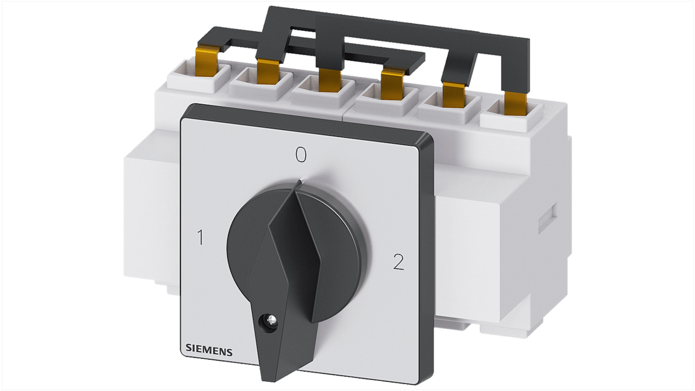 Sezionatore interruttore Siemens 3LD2724-7UK01, 3 poli, 100A, IP65, temperatura -25 a 55°C, serie SENTRON.