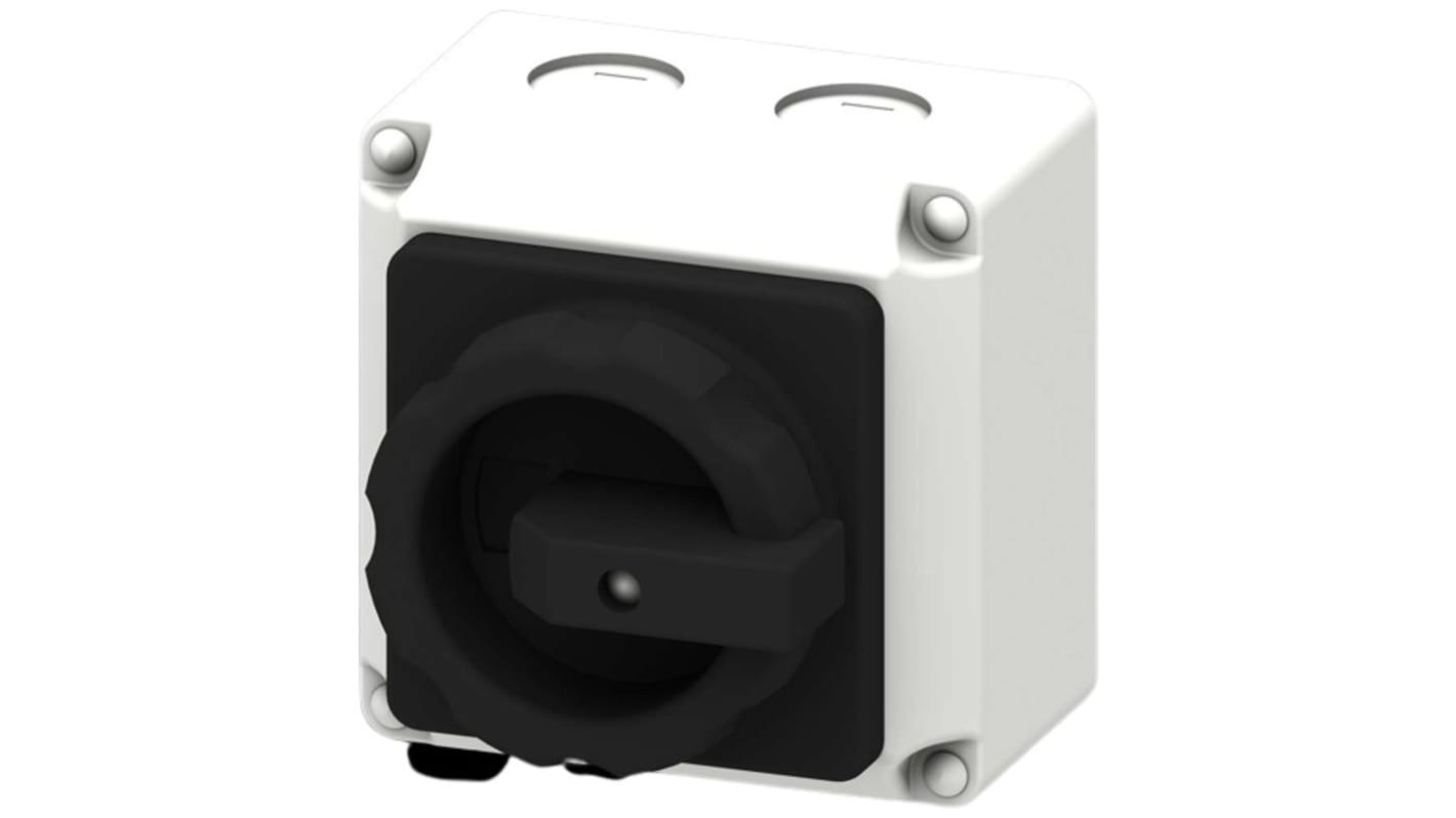 Siemens 3LD9206-5A, meccanismo per maniglie di interruttore principale e di emergenza, 2 poli, lunghezza 95mm, grado di protezione IP65.