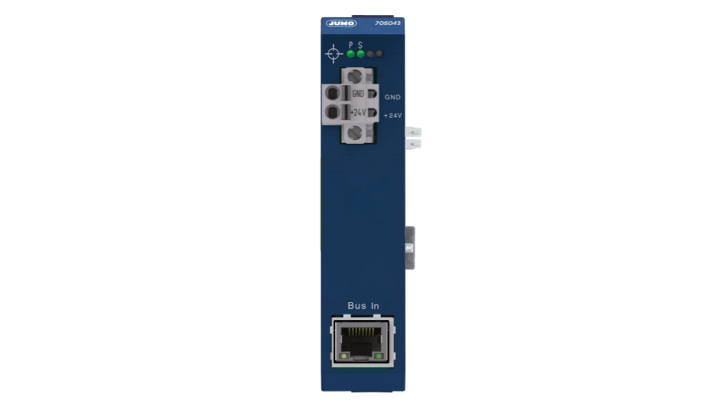 Modulo WLAN Jumo 705043/36/000 per variTRON Systembus, compatibile con unità variTRON 300, dimensioni 0,88 x 3,97 x 0,94 pollici.