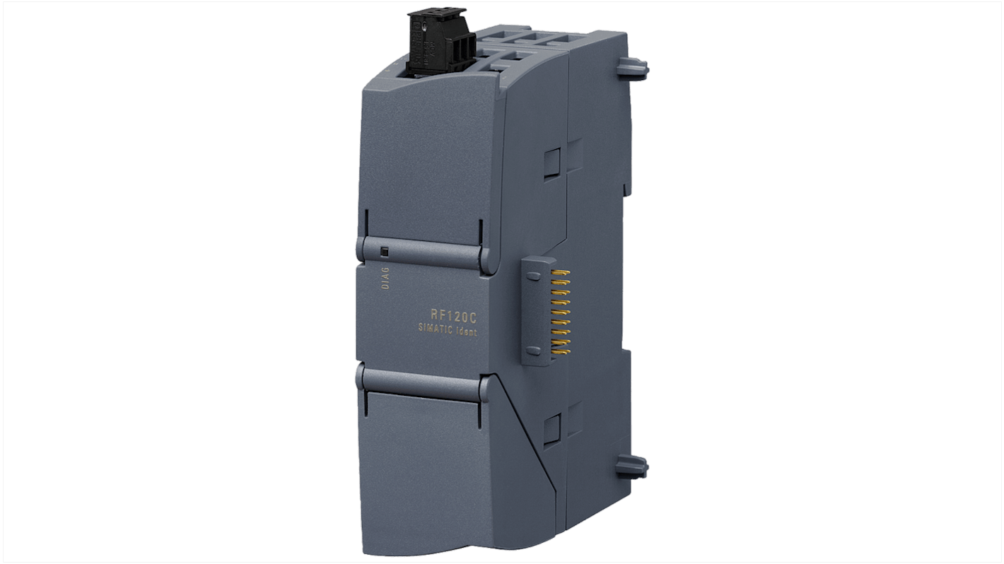 Modulo I/O digitale Siemens 6GT2002-0LA00 per PLC SIMATIC S7-1200, alimentazione 24 V c.c., ingressi RFID, rete Ethernet.