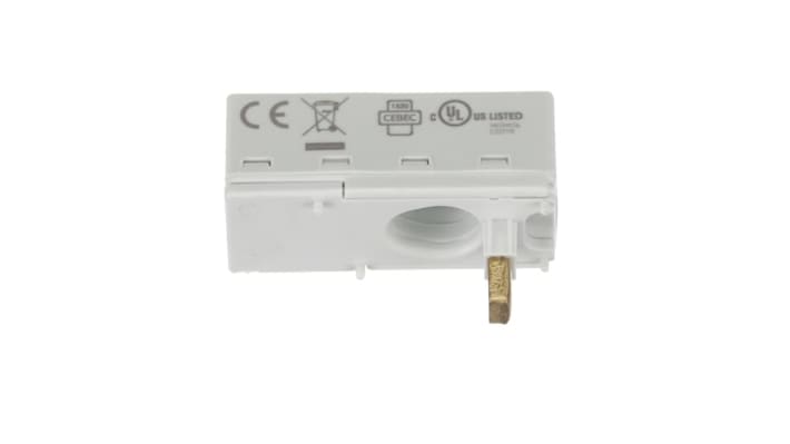 Sensore di corrente ABB 2CCA880101R0001 CMS-101PS, ingresso 0.1-40A, dimensioni 26.5x17.4x41 mm, precisione 0.5% FS.