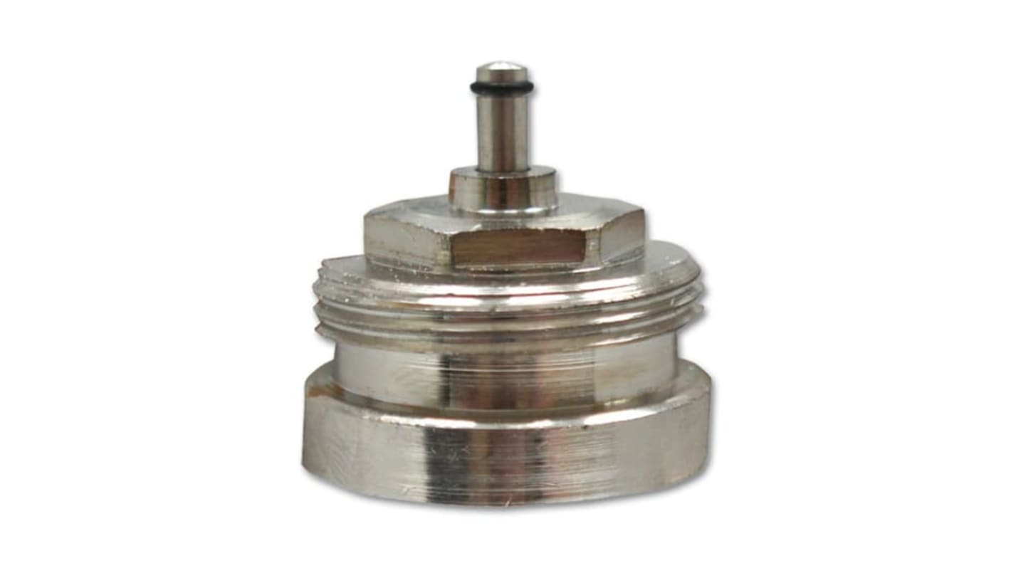 Adattatore valvola ABB 2CKA006200A0138 per automazione free@home, compatibile con corpi valvole Herz M28 x 1,5, dimensioni 7,08 x 5,11 x 9,84 poll.