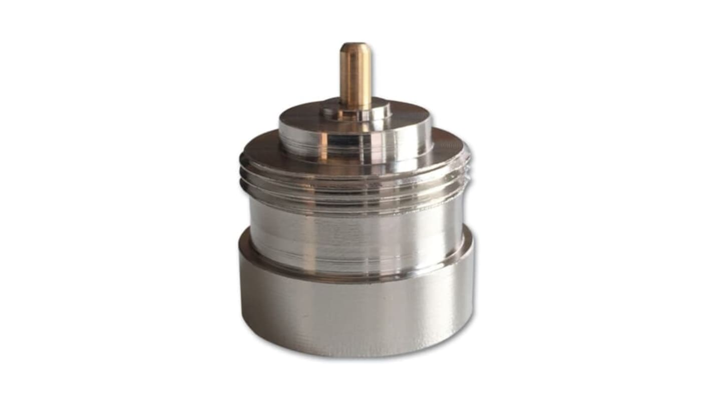 Adattatore per valvola ABB 2CKA006200A0140, compatibile con corpi valvole Orkli M28 x 1,0, dimensioni 7,08 x 5,11 x 9,84 poll.