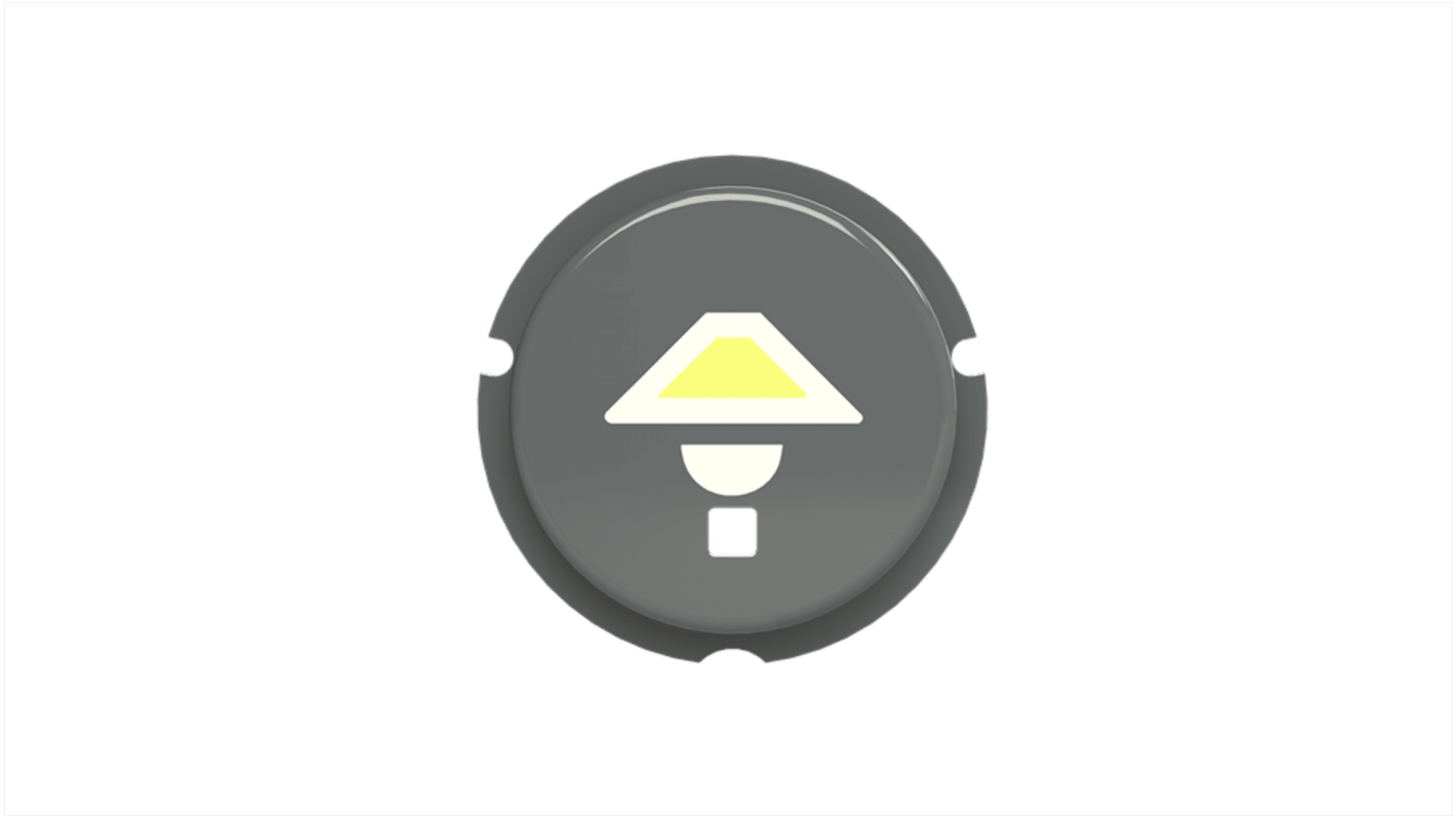Pulsante ABB per Luce F@H, compatibile con sistemi di automazione domestica, temperatura d'esercizio -5 a 35 °C.