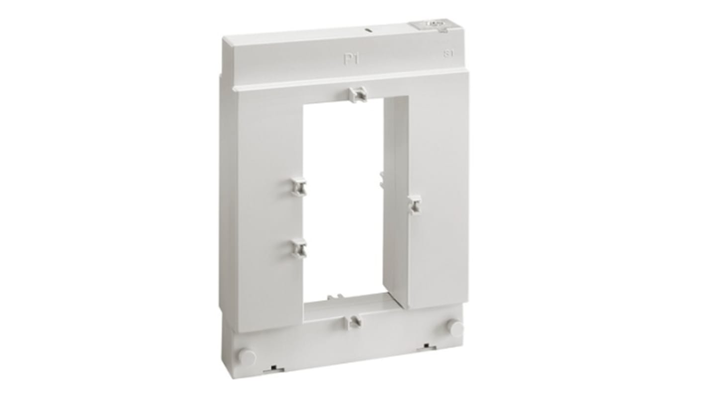 Trasformatore di corrente Lovato DM4TA4000, rapporto 4000:5 A, foro 80 x 160 mm, montaggio a vite, grado di protezione IP30.