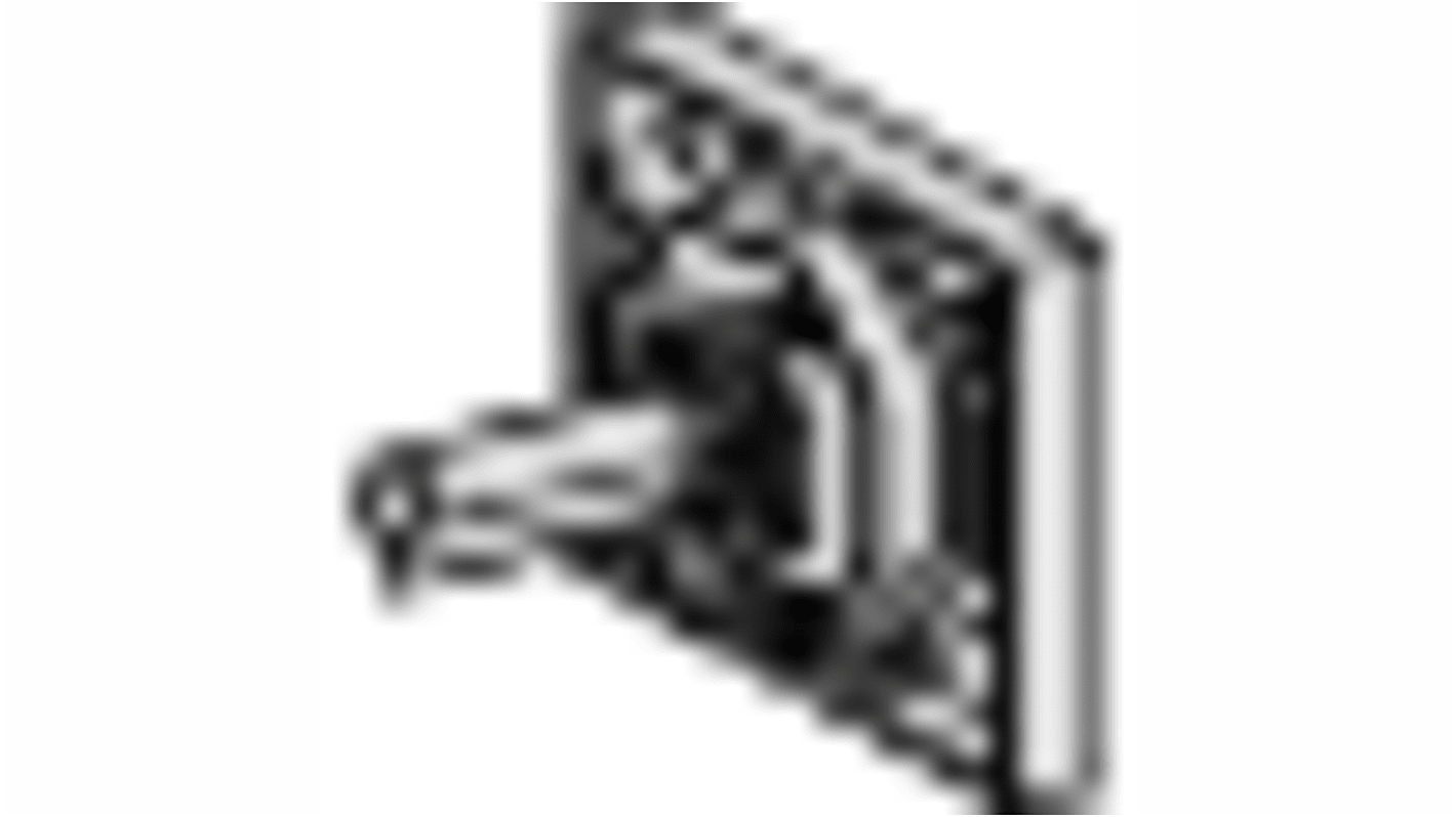 Manopola rotante Schneider Electric 31057 per sezionatore, colore nero, montaggio laterale, compatibile con Compact INS e INV.