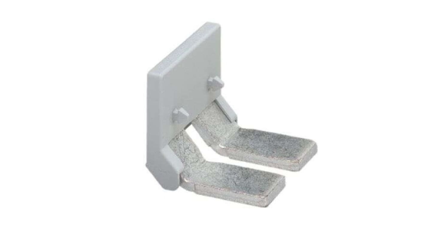 Ponticello a pettine Phoenix Contact 201388, grigio in rame, 2 poli, passo 31 mm. Connessioni sicure e affidabili per sistemi industriali.