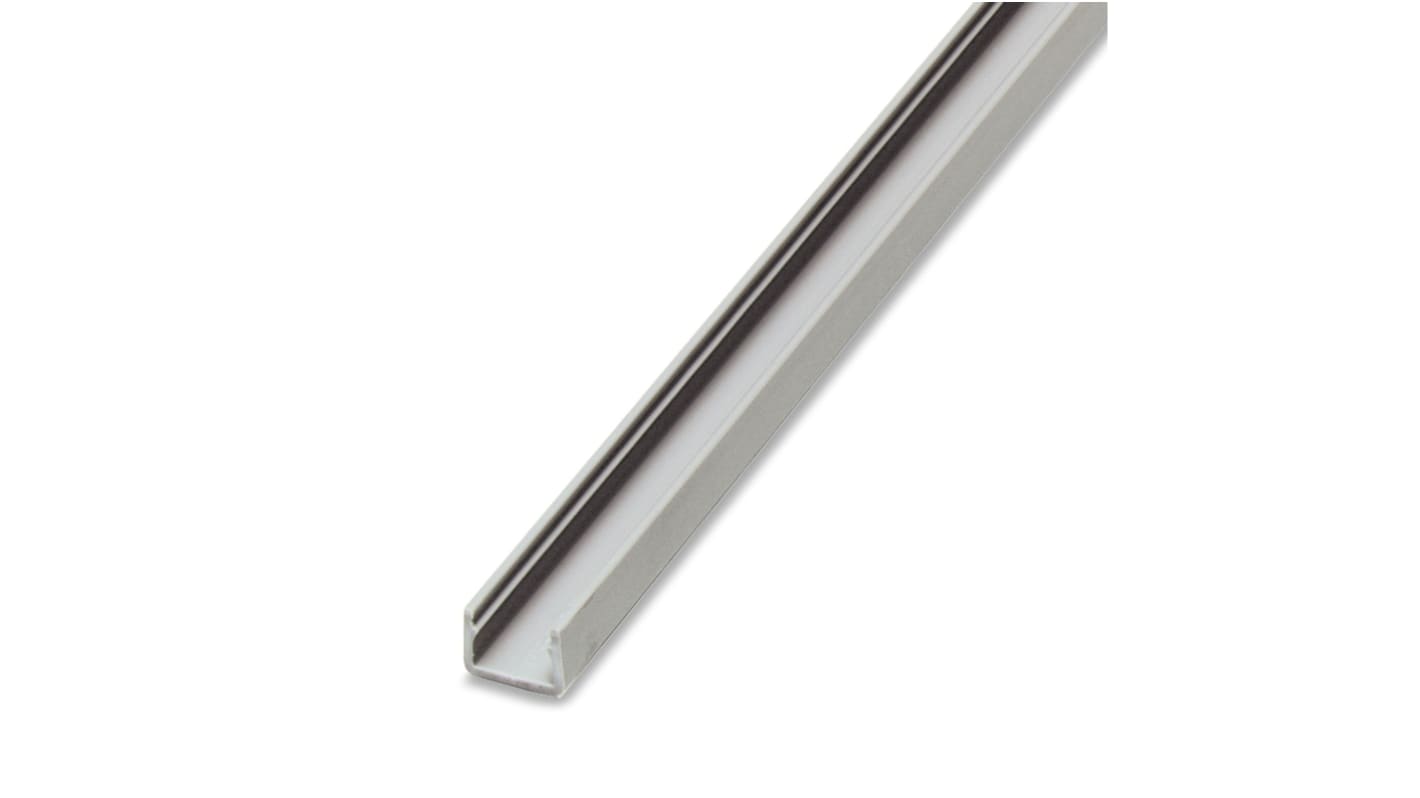 Supporto per strisce di marcatura Zack Phoenix Contact 1013737, PVC grigio, 1000 x 10,9 mm, montaggio adesivo, infiammabilità UL 94 V0.