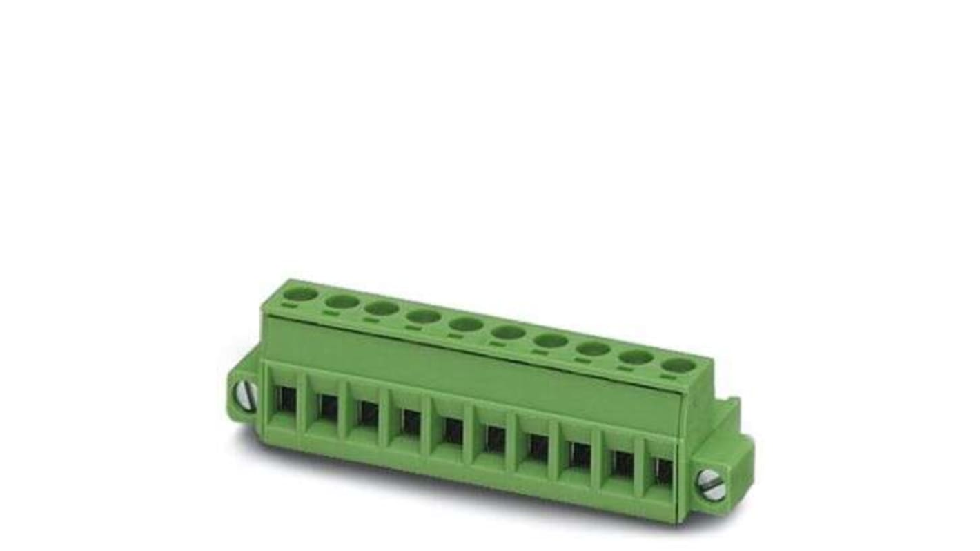 Morsetto passaparete femmina Phoenix Contact 1778043 - Connessione per circuito stampato 2,5 mm², 12 A, 320 V. Stabilità meccanica e bassa temperatura.