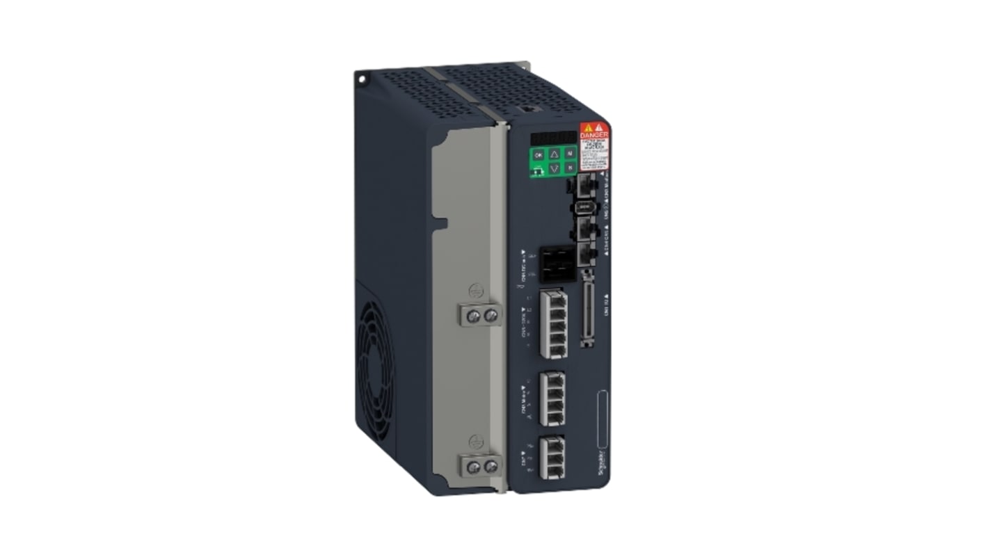 Servocomando Schneider Electric LXM28EU30M3X, 3 kW, 240 V, con feedback encoder e I/O digitali, grado di protezione IP20.