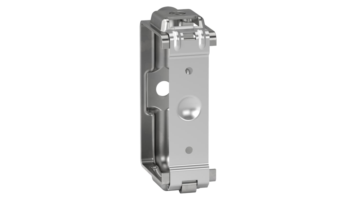 Staffa portacavo Schneider Electric KBA40ZFU per serie Canalis KB, 60 kg di carico, conforme standard IEC 61439-6.