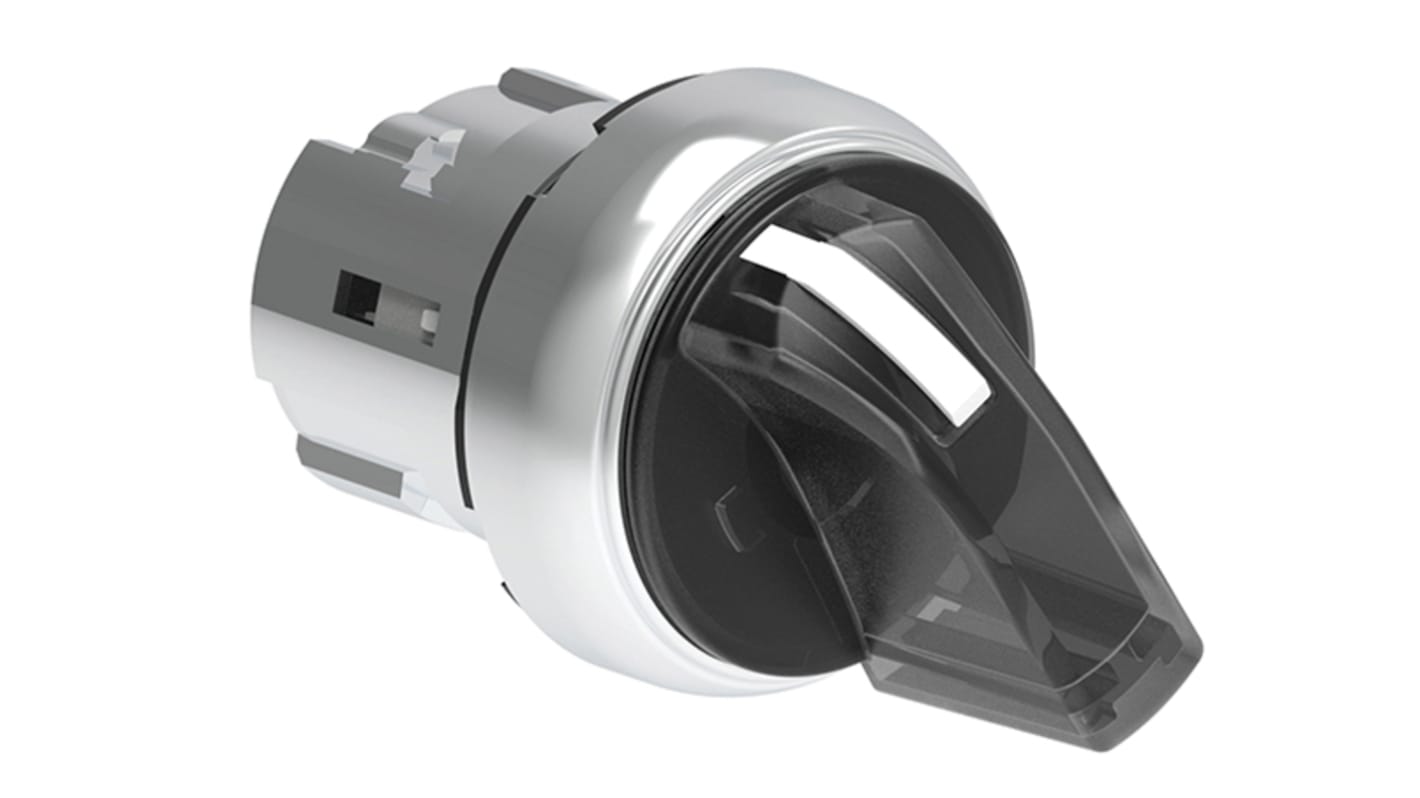 Attuatore a pulsante Lovato LPSSL1208, 2 posizioni, diametro foro 29.5mm, in alluminio, grado di protezione IP66/IP67/IP69K.