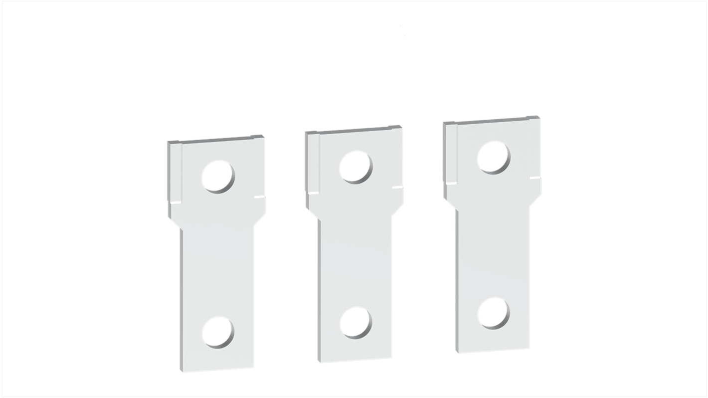 Terminale per contattori Schneider Electric LA9G3601, set di 3 unità per 3 Pole Giga Contactor, operatività da -40 a 60 gradi Celsius.