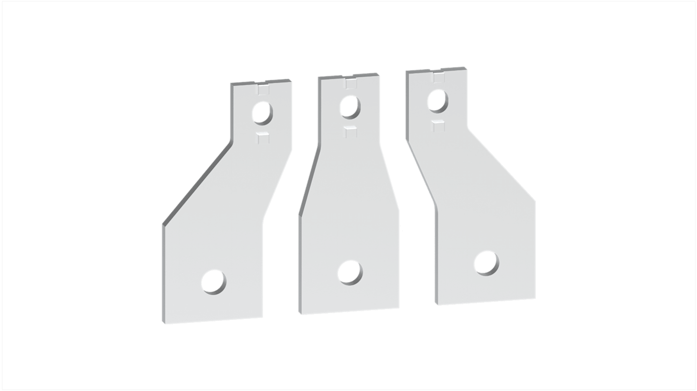 Terminale Schneider Electric LA9G3613 per contattori 3 Pole Giga, corrente 500 A, connessione 50 mm, grado di protezione IP20.