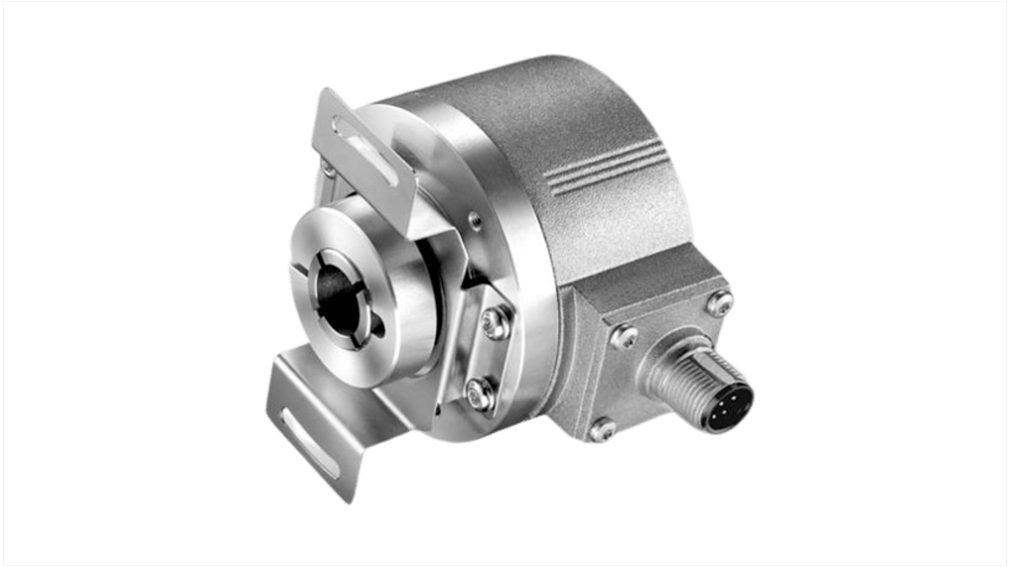 Encoder incrementale Baumer EIL580-TT12.5PN.00500.A, 500 impulsi/giro, uscita TTL/HTL, protezione IP65, rotazione max 3000 giri/min.