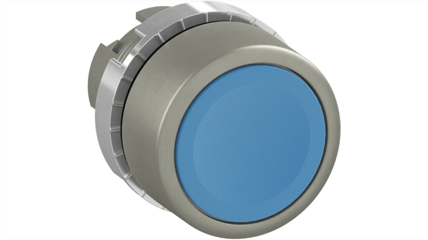Pulsante a fungo instabile ABB 1SFA184006R9004, blu, rotondo, grado di protezione IP66, attuatore a filo.