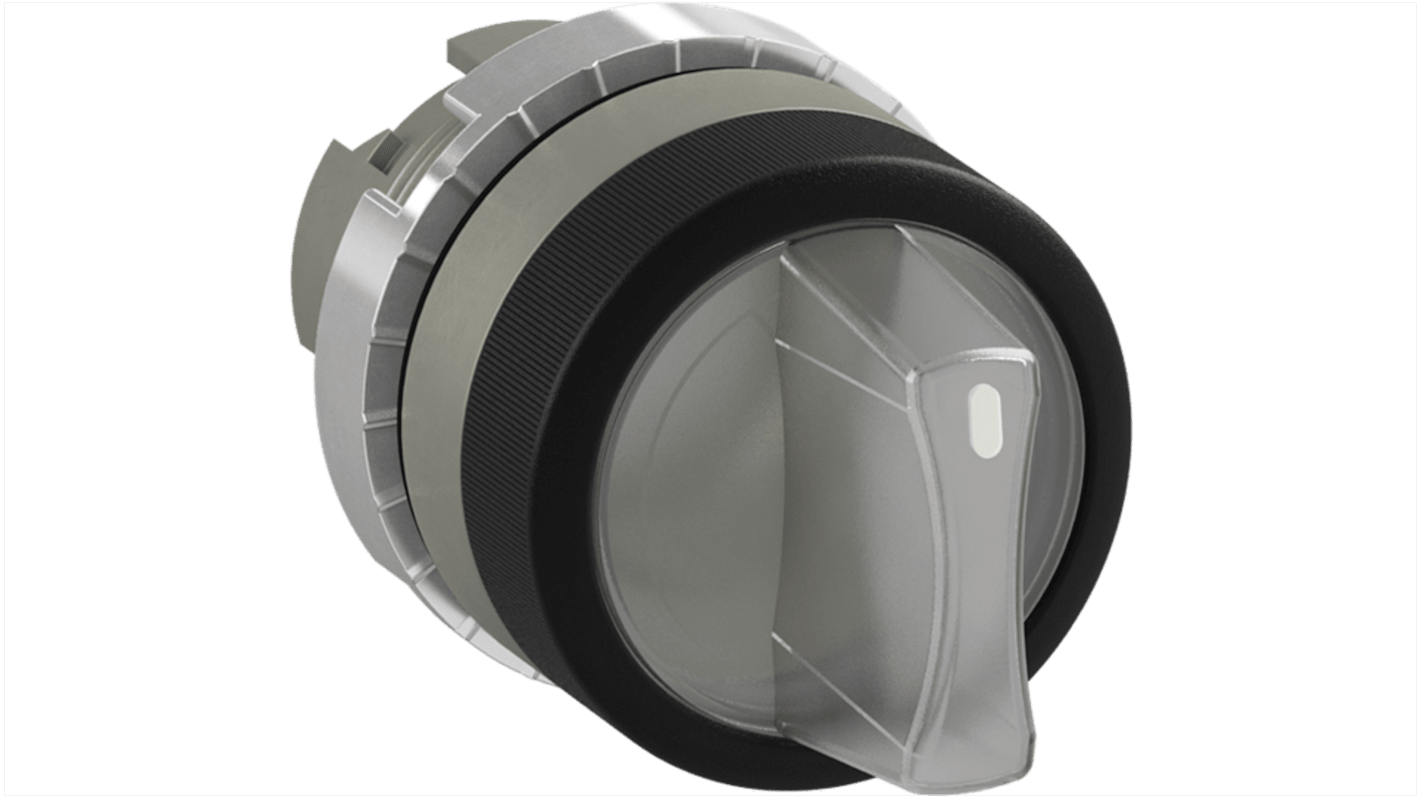 Pulsante a fungo ABB 1SFA184628R9108, trasparente, rotondo, funzione mantenuta/momentanea, grado di protezione IP66.