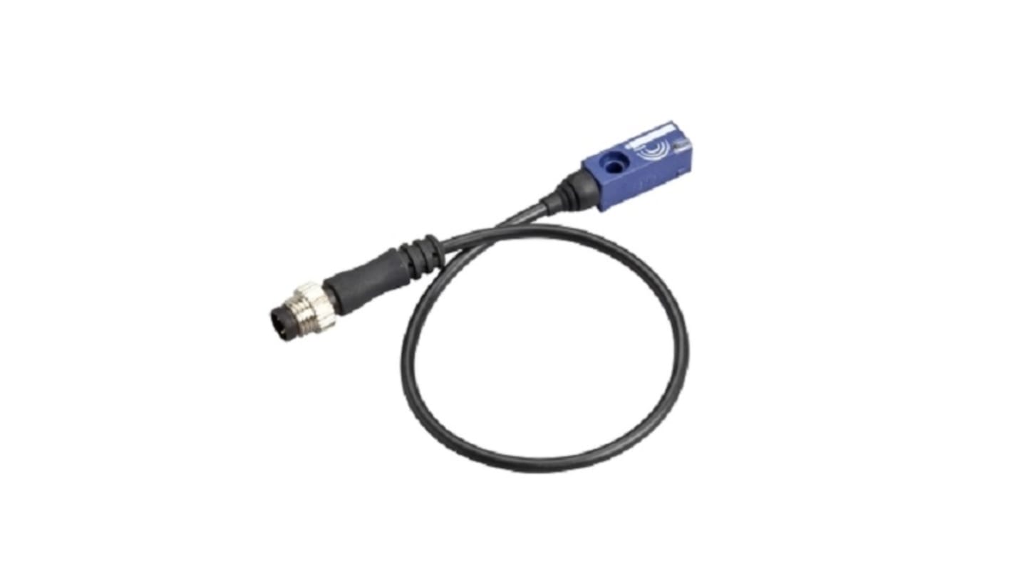 Sensore di prossimità induttivo PNP M8 Telemecanique Sensors XS7J1A1PAL01M8, rilevamento di metalli fino a 60 mm, montaggio a filo.