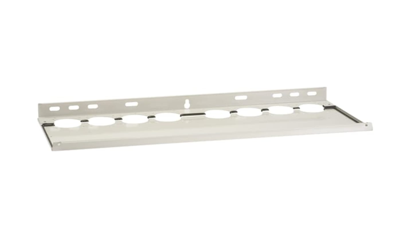 Manopola rotante ABB 1SCA022277R4560 per contenitori EMC, dimensioni 800x50x230 mm, in lamiera di acciaio, progettata per ambienti difficili.