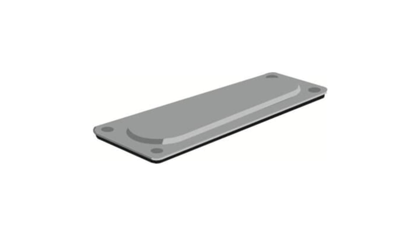 Coperchio per flangia a C ABB, codice 1SCA022277R6420, IP65, profondità 90 mm, progettato per ambienti industriali.
